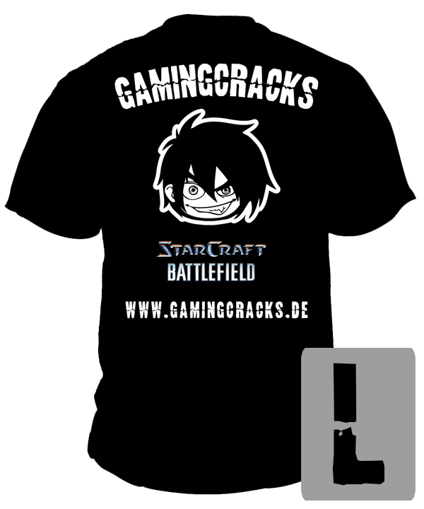 GamingCracks Shirt - Größe: L