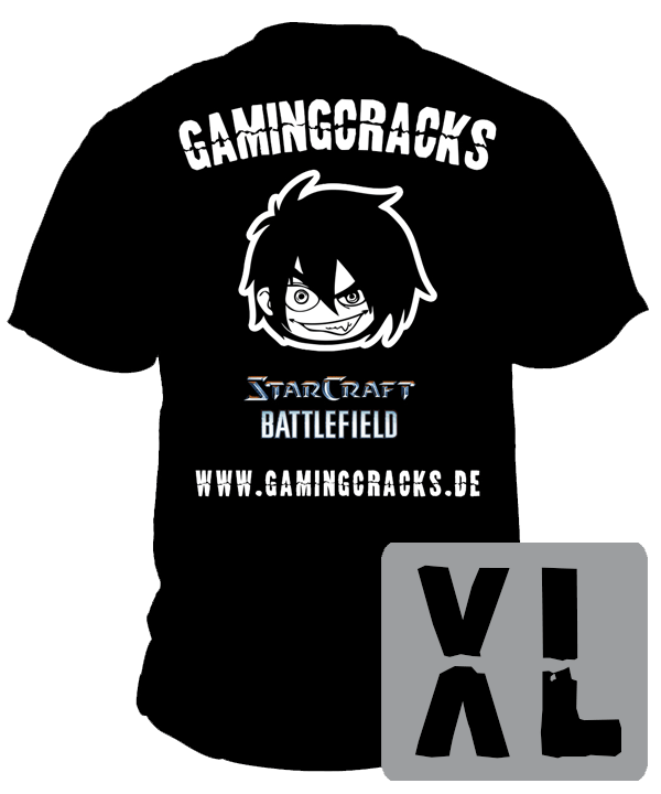 GamingCracks Shirt - Größe: XL
